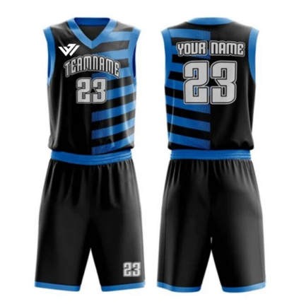 Custom Split Panel Basketball Uniform
