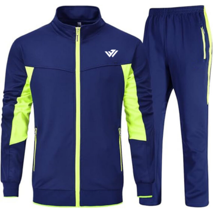 Custom Navy Mens Tracksuit Wholesale Manufacturer JACX Wears