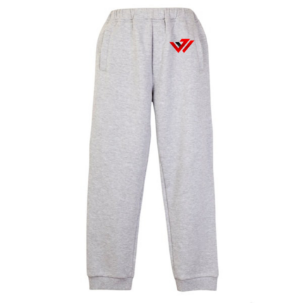 Custom Grey Fleece Jogger Pants | JACX Wears