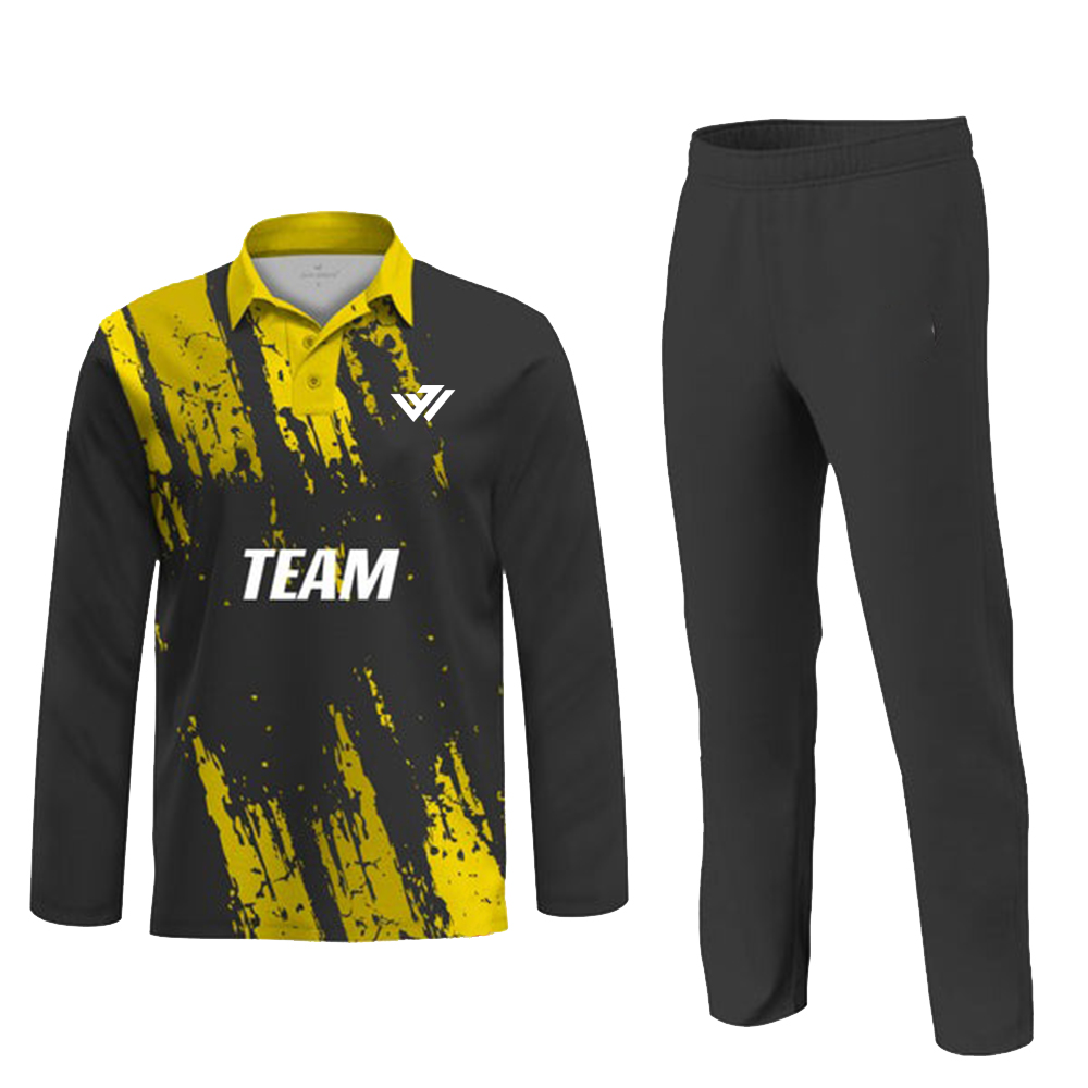 Custom Sublimated Full Sleeve Cricket Uniform Kit Custom Sublimated Full Sleeve Cricket Uniform Kit