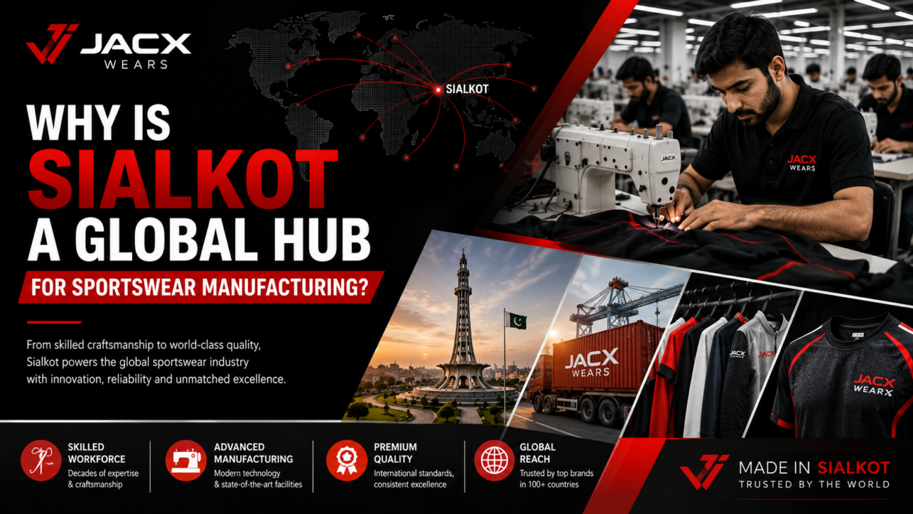 Why Is Sialkot a Global Hub for Sportswear Manufacturing?