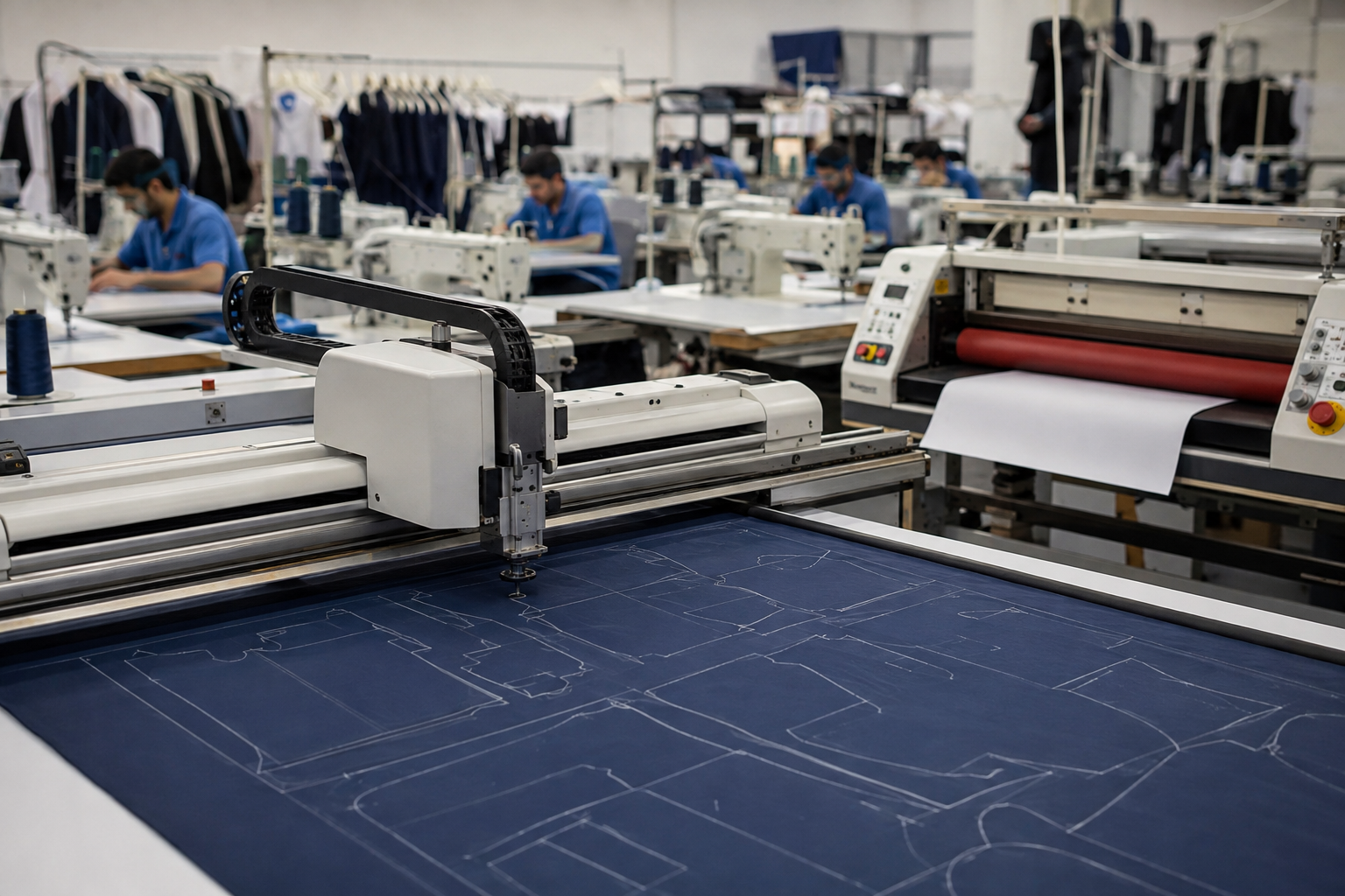 Apparel Manufacturing Equipment: Types of Garment Machinery