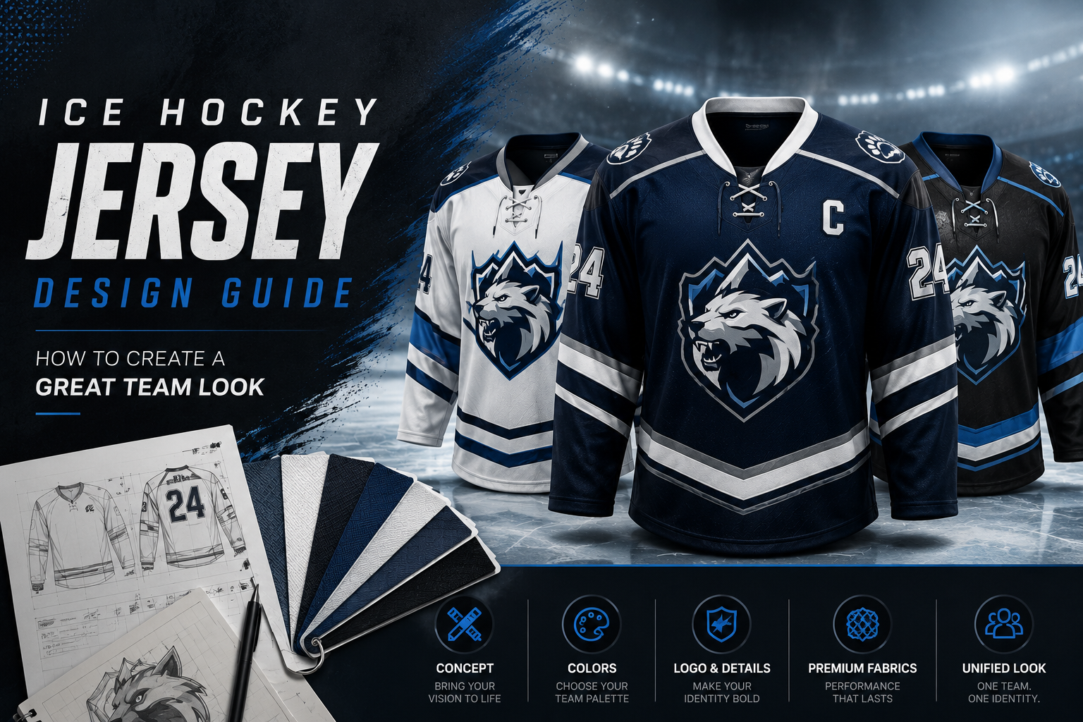 Ice Hockey Jersey Design Guide: Create a Great Team Look | Jacx Wears