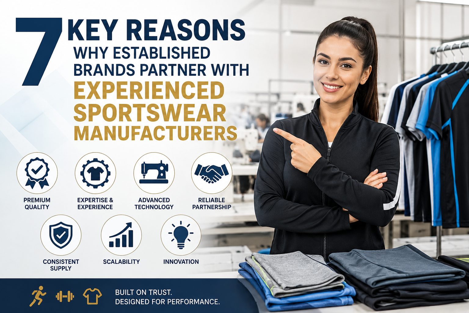 Partner with Experienced Sportswear Manufacturers